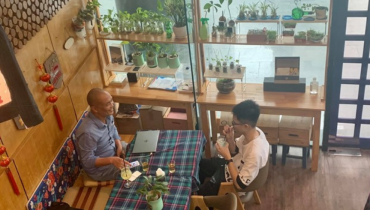 Founder Nguyễn Thành Nam gặp sinh viên đặc biệt của FUNiX Nguyễn Đình Anh.