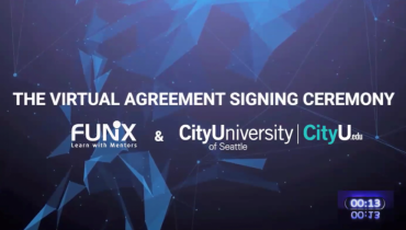 Đường đến Mỹ học và làm việc về CNTT cho sinh viên FUNiX đã trở nên dễ dàng hơn rất nhiều với lễ ký kết hợp tác giữa FUNiX và trường Đại học City University of Seattle (CityU, Mỹ) vào sáng 17/8. 