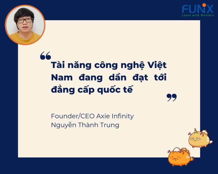 Cùng nhìn lại 7 câu nói ấn tượng của cha đẻ trò chơi đang là hiện tượng toàn cầu Axie Infinity - CEO Nguyễn Thành Trung trong buổi xTalk vào 4/8 vừa qua. 