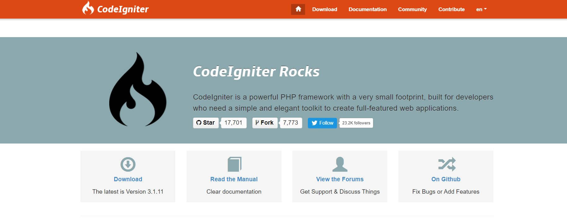 CodeIgniter Framework