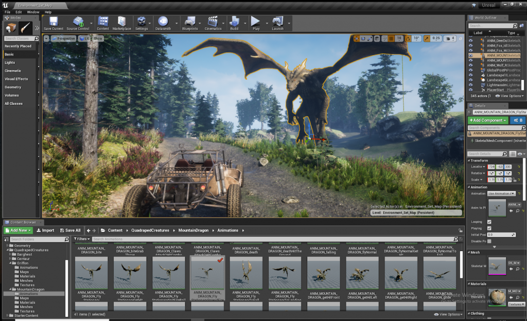 Unreal Engine được sử dụng bởi các công ty phát triển trò chơi AAA