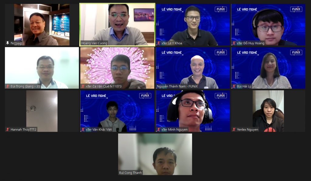 Tối 12/1, Lễ Vào Nghề đầu tiên của FUNiX chào đón 24 học viên chính thức bước chân vào ngành CNTT. Chương trình có sự góp mặt của đại diện nhiều thế hệ trong ngành CNTT Việt Nam, với những lời nhắn nhủ chân tình gửi đến các “tân đồng nghiệp”.