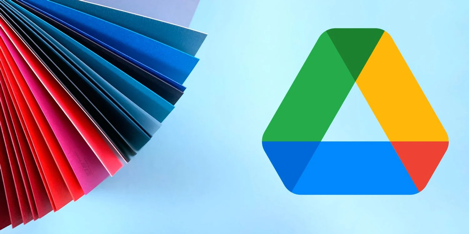 Tô điểm cho drive của bạn với google drive logo đầy màu sắc và hiện đại