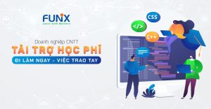 đăng ký khoá học lập trình FUNiX