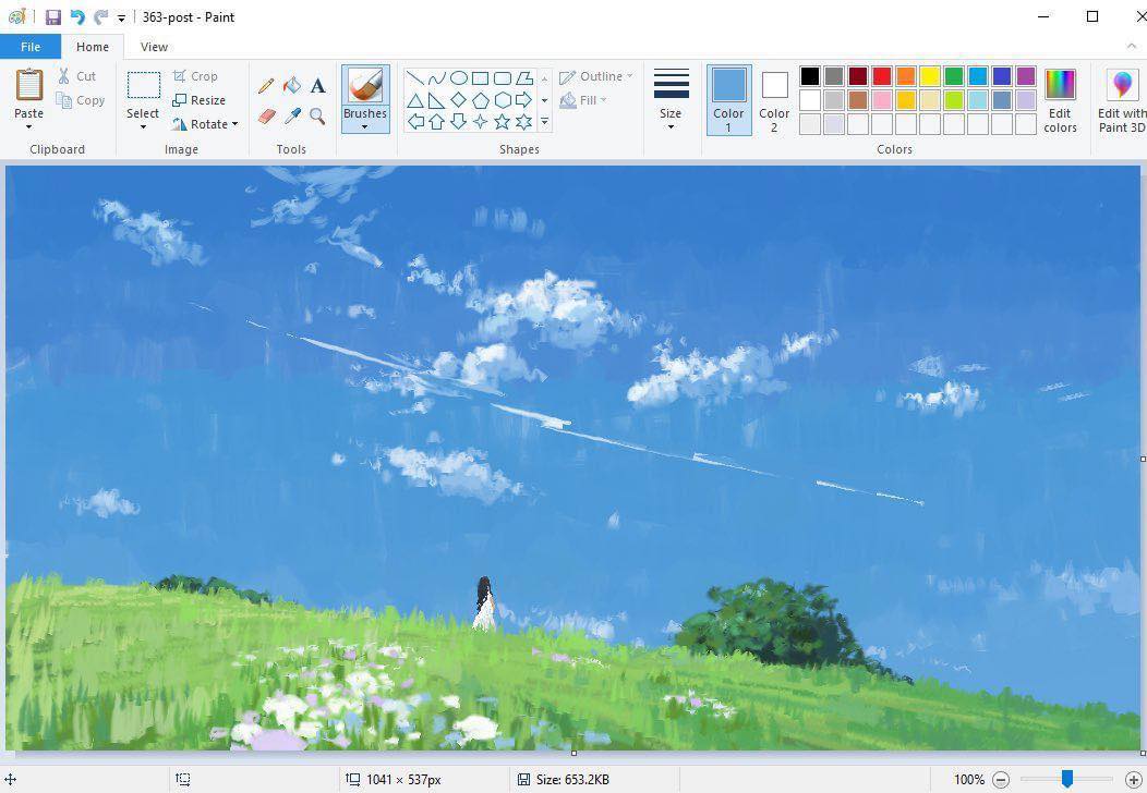 Ứng dụng Paint trên Microsoft: Ứng dụng Paint trên Microsoft mang đến cho bạn một công cụ đơn giản nhưng hiệu quả để tạo ra các tác phẩm nghệ thuật. Với khả năng chỉnh sửa, cắt dán và thêm chữ, bạn có thể biến ảnh thành một tác phẩm độc đáo và đầy cảm hứng. Hơn nữa, tính năng lưu trữ trên máy tính giúp bạn dễ dàng quản lý ảnh.