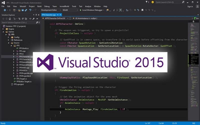 Tính năng biên tập mã của Visual Studio