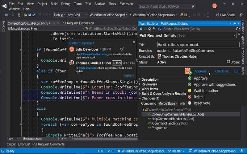 Visual Studio hỗ trợ Debug