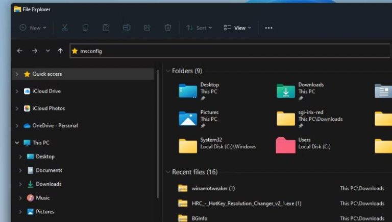 Ms Config Window Hướng dẫn 5 cách mở MSConfig trong Windows 11