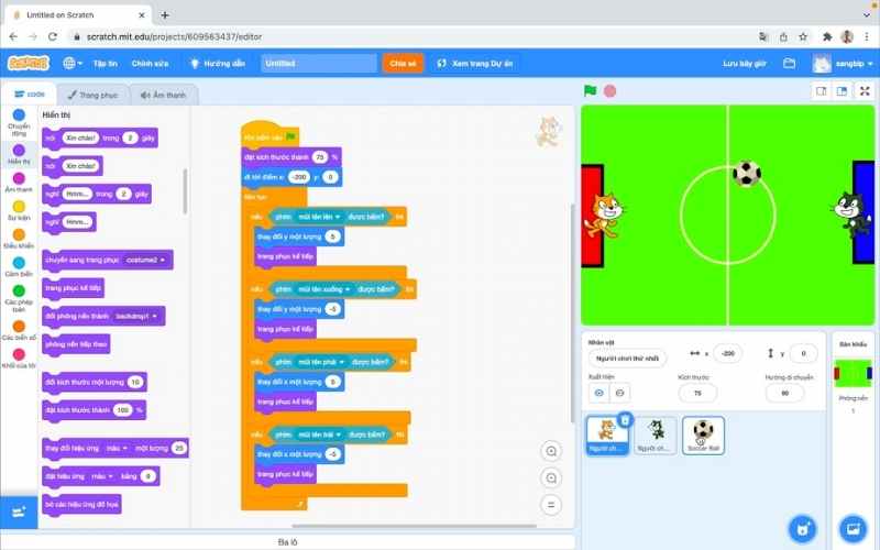 Kế hoạch học lập trình Scratch dành cho trẻ tiểu học (Nguồn: Internet)