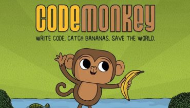 Giao diện trang web code monkey bắt mắt, sinh động