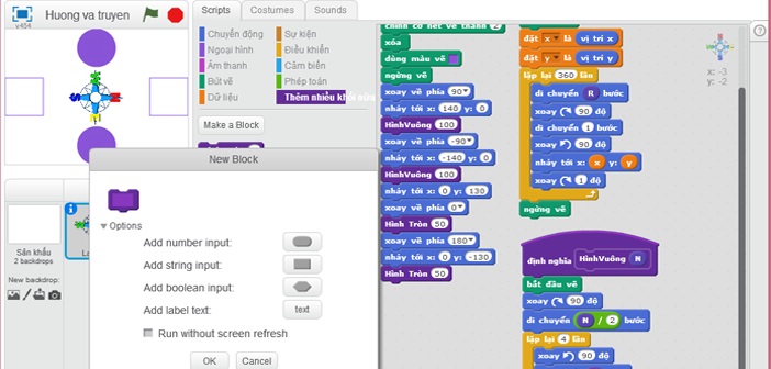 Tìm hiểu về ngôn ngữ lập trình Scratch