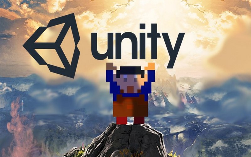 Unity hỗ trợ tạo trò chơi 2D và 3D 