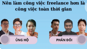 Học viên FUNiX tranh biện: “Nên làm công việc freelance hơn là công việc toàn thời gian”