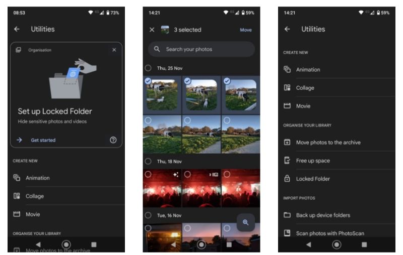 Google Photos có một tính năng giúp bảo vệ những bức ảnh/video riêng tư nhất của bạn bằng dấu vân tay hoặc mật khẩu. Dưới đây là cách thiết lập Thư mục bị khóa (Locked Folder) trong Google Photos.