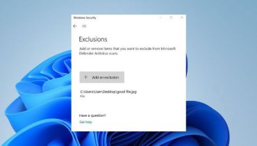 Cách đưa tệp vào danh sách cho phép (whitelist) trong Windows Defender