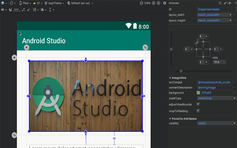 Android studio tạo môi trường thuận lợi cho các lập trình viên phát triển ứng dụng Android (Nguồn: Internet)