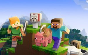 Game Minecraft mô phỏng thế giới thực tế giúp trẻ em cảm thấy thú vị hơn (Nguồn ảnh: Internet)