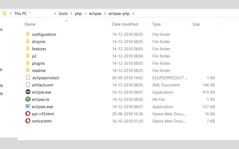 hướng dẫn cài đặt eclipse để lập trình php