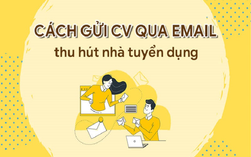 Gửi CV vào địa chỉ email của trung tâm tuyển dụng gia sư (Nguồn ảnh: Internet)