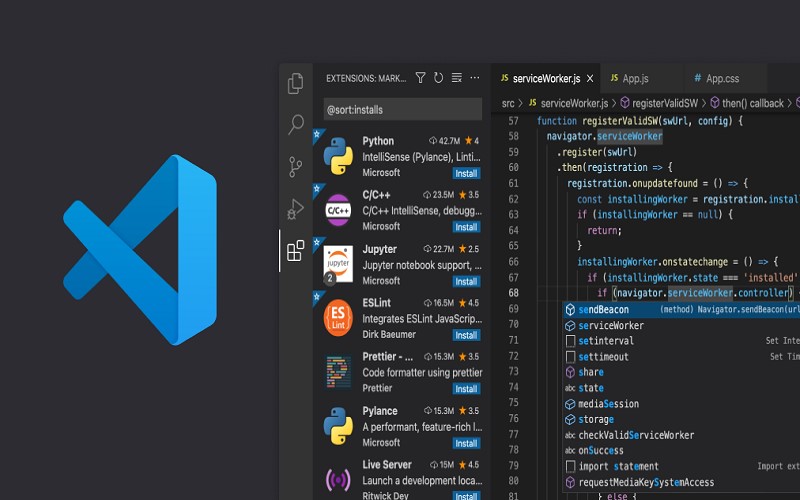 Lập trình PHP bằng phần mềm Visual Studio Code (Nguồn ảnh: Internet)