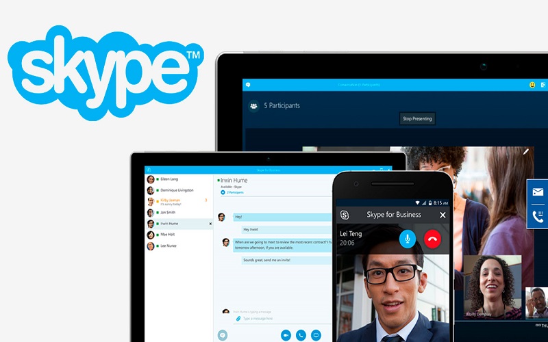 Skype - Nền tảng gia sư online dạy trực tuyến với nhiều tính năng nổi bật (Nguồn ảnh: Internet)