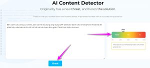 công cụ phát hiện nội dung AI