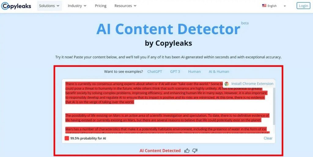 AI Text Classifier của OpenAI