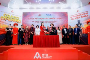 FUNiX ký kết hợp tác cùng MTH Academy: Kết nối Điện ảnh và Công nghệ AI trong không gian đào tạo sáng tạo