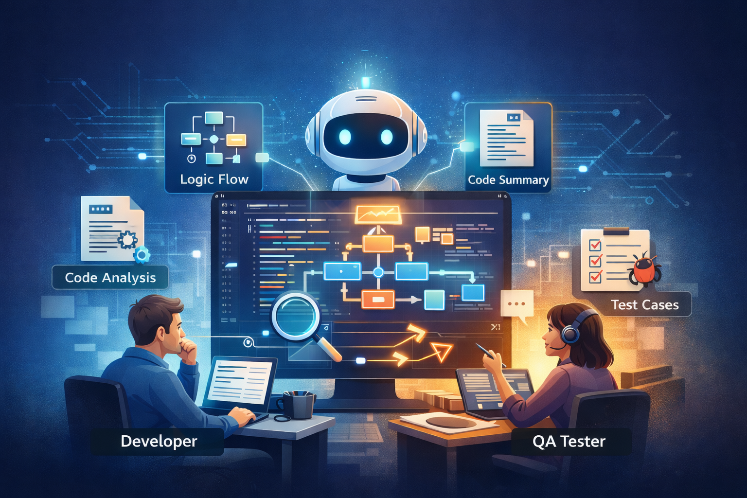 Cách dùng AI để đọc hiểu codebase nhanh hơn cho developer và QA