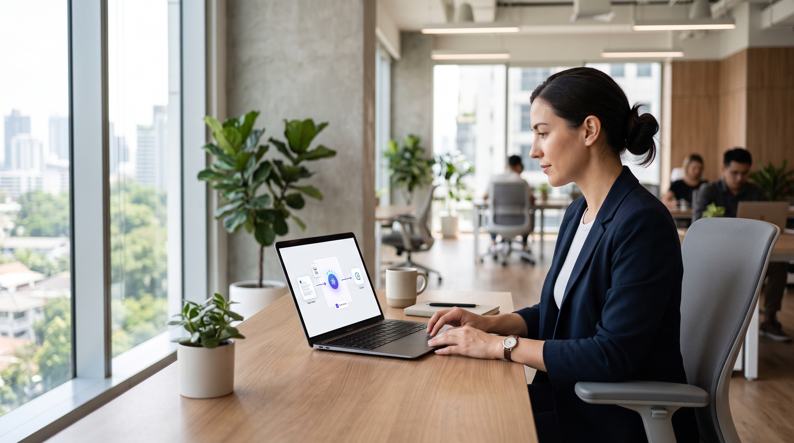 Chuyên viên nghiệp vụ làm việc cùng AI Agent
