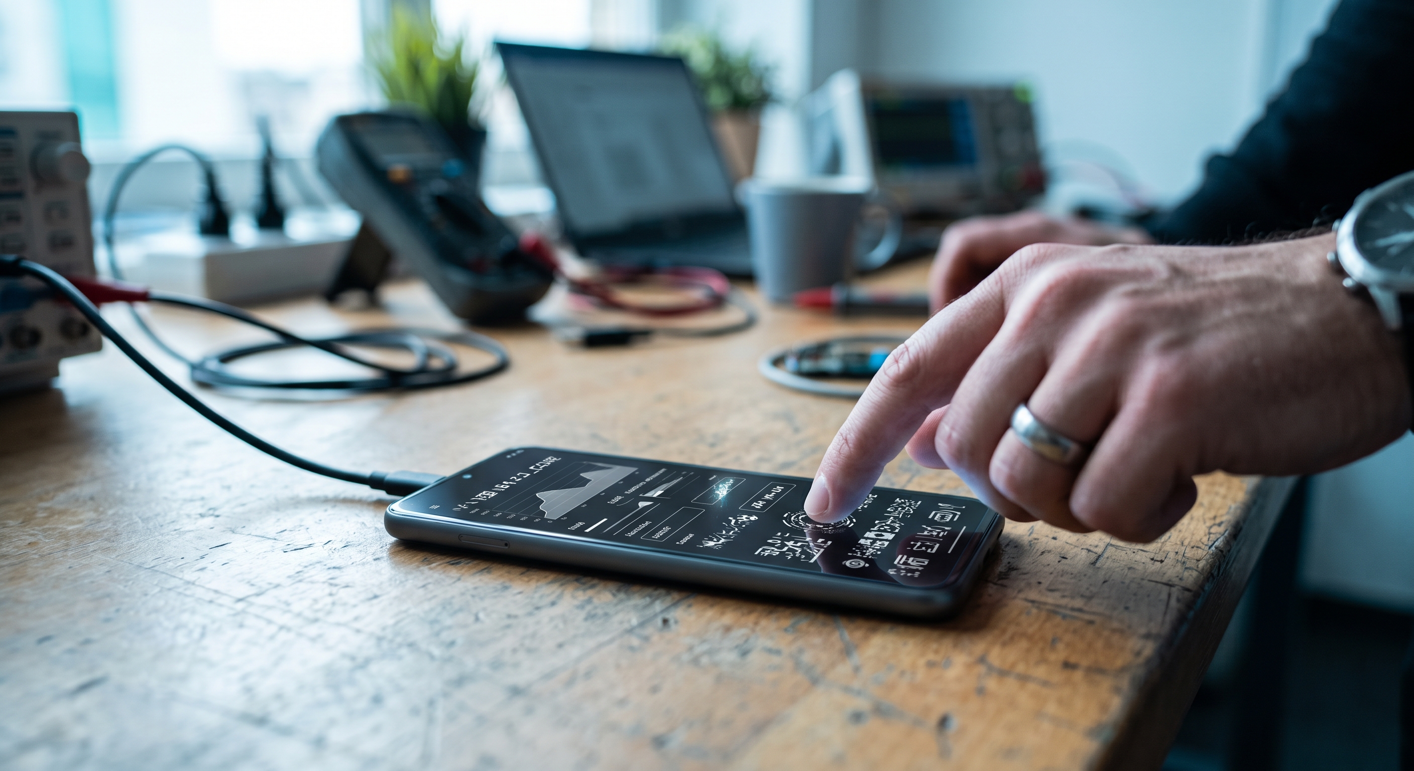 Ứng dụng vibe coding được kiểm thử trực tiếp trên smartphone