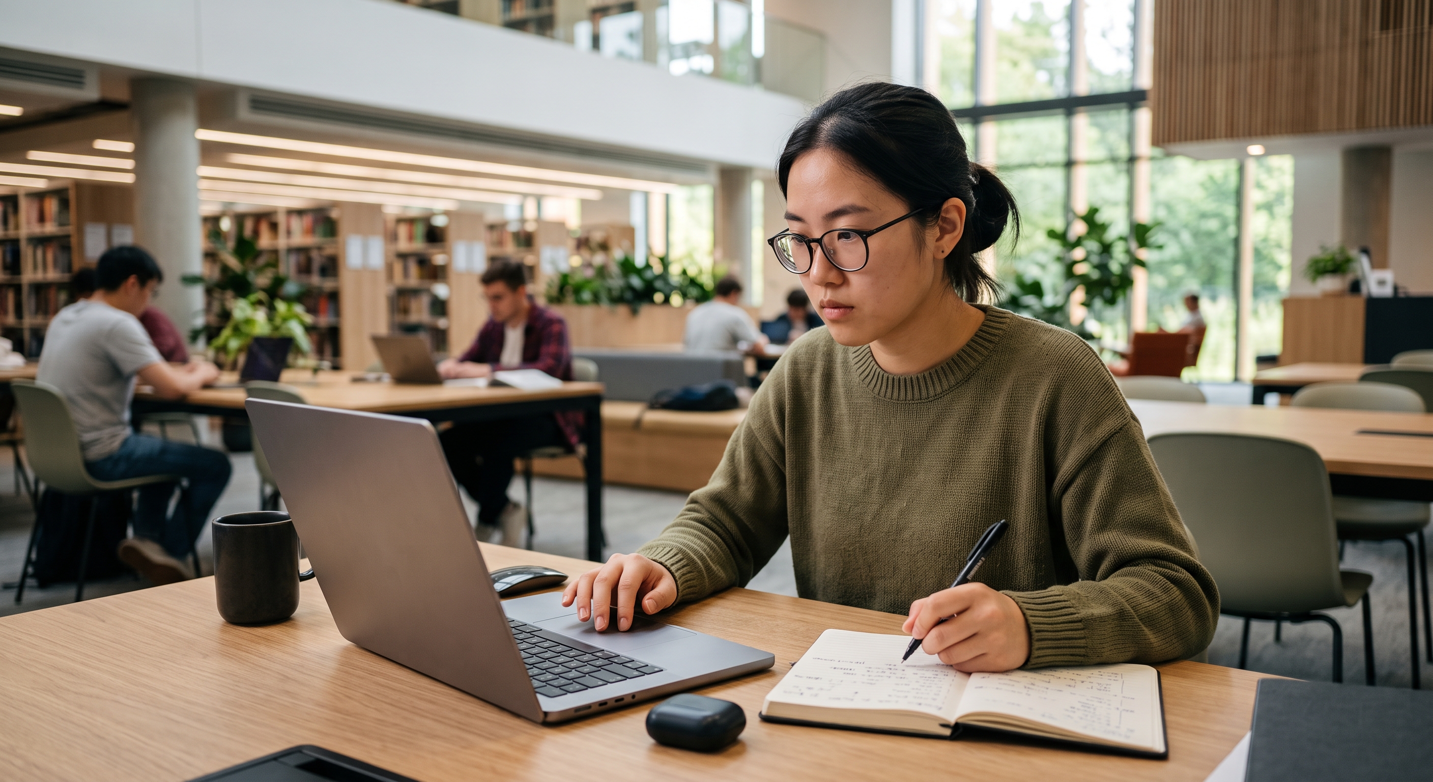 Người học kiểm tra các thay đổi code do AI hỗ trợ tạo