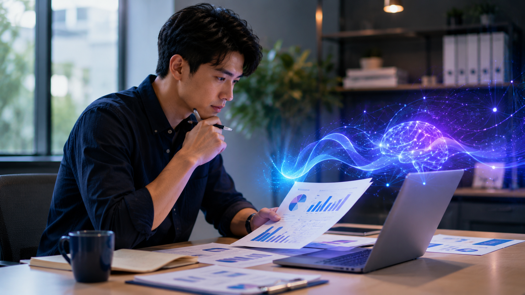 Marketer xem xét dữ liệu với sự hỗ trợ của AI