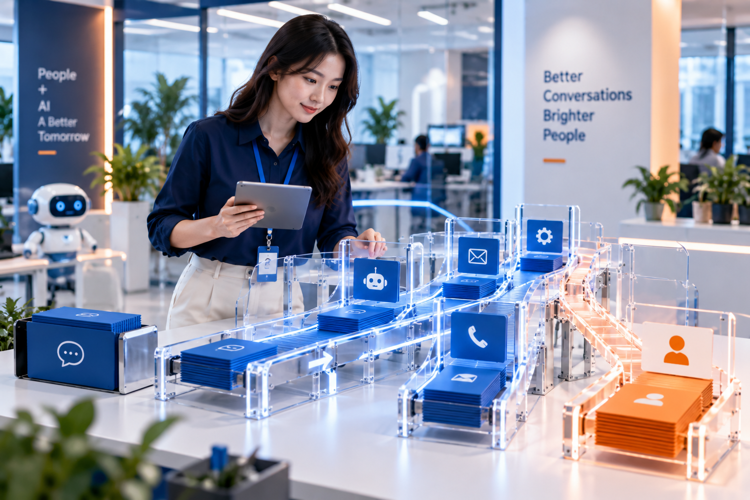 Nhân viên giám sát workflow AI Agent cho chăm sóc khách hàng