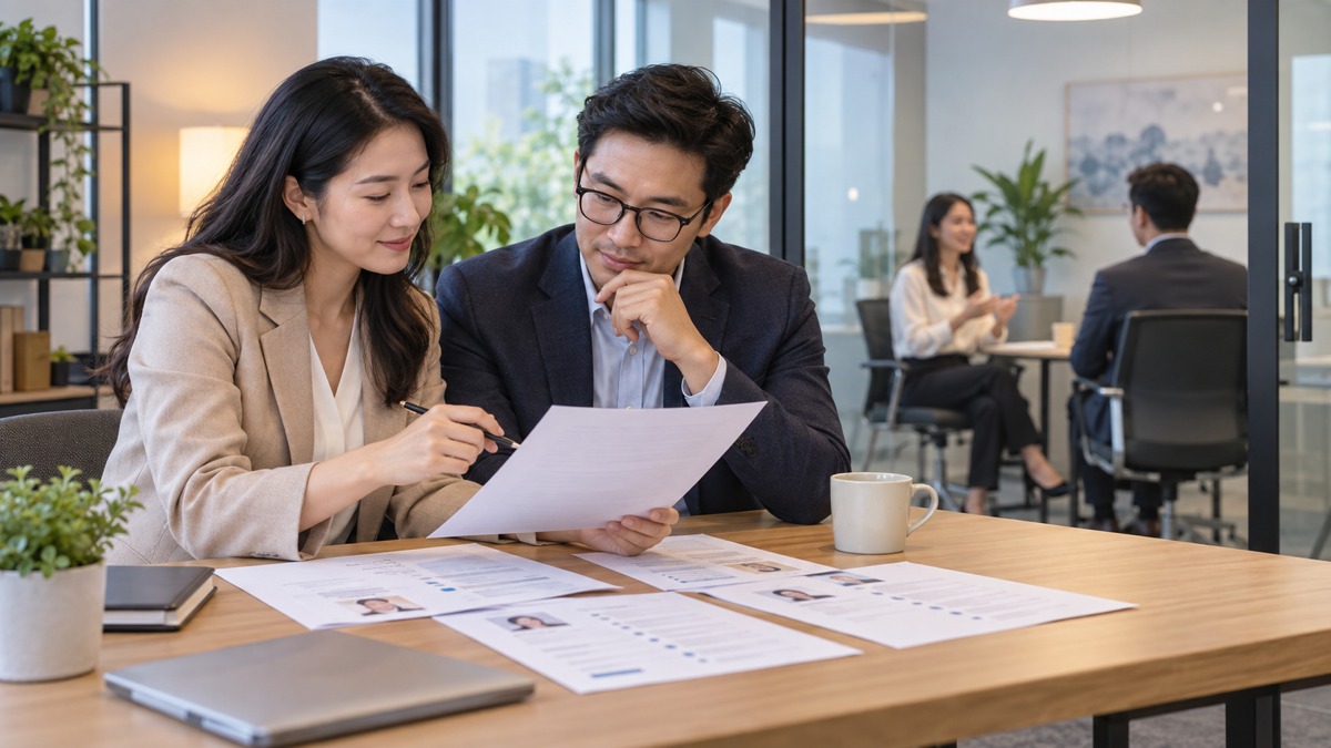 HR và hiring manager rà tiêu chí trước khi phỏng vấn ứng viên