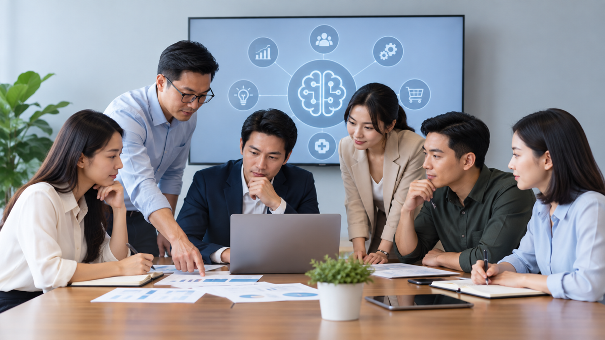 Nhóm doanh nghiệp xác định vai trò quản trị AI