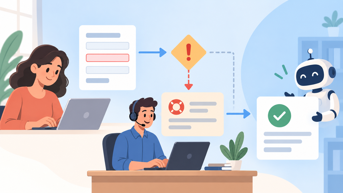 Workflow tự động hóa từ trigger qua điều kiện đến hành động và ghi nhận