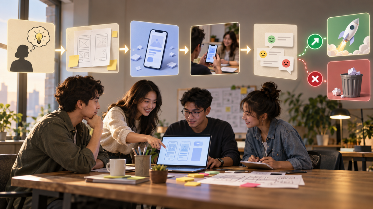 Các bước kiểm tra giả thuyết từ ý tưởng đến MVP có thể thử nghiệm